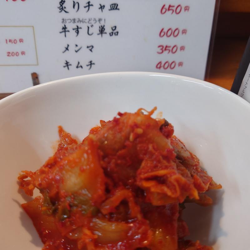 キムチ(ももちゃんラーメン )