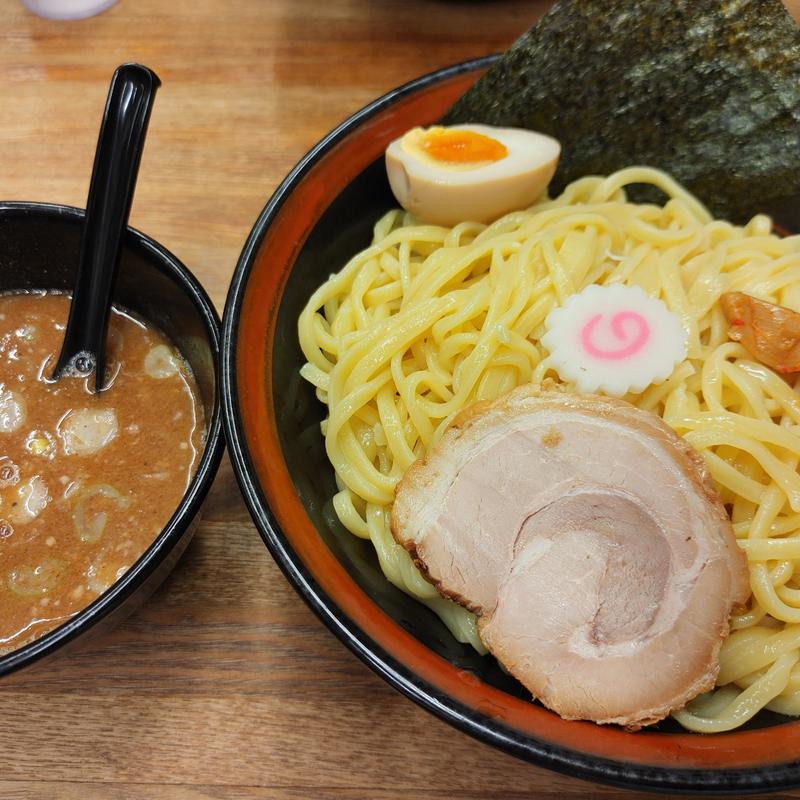 魚介豚骨つけ麺＋大盛り(せい家 下総中山店)