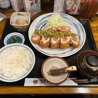 納豆かつ定食(とんかつ 八海 )