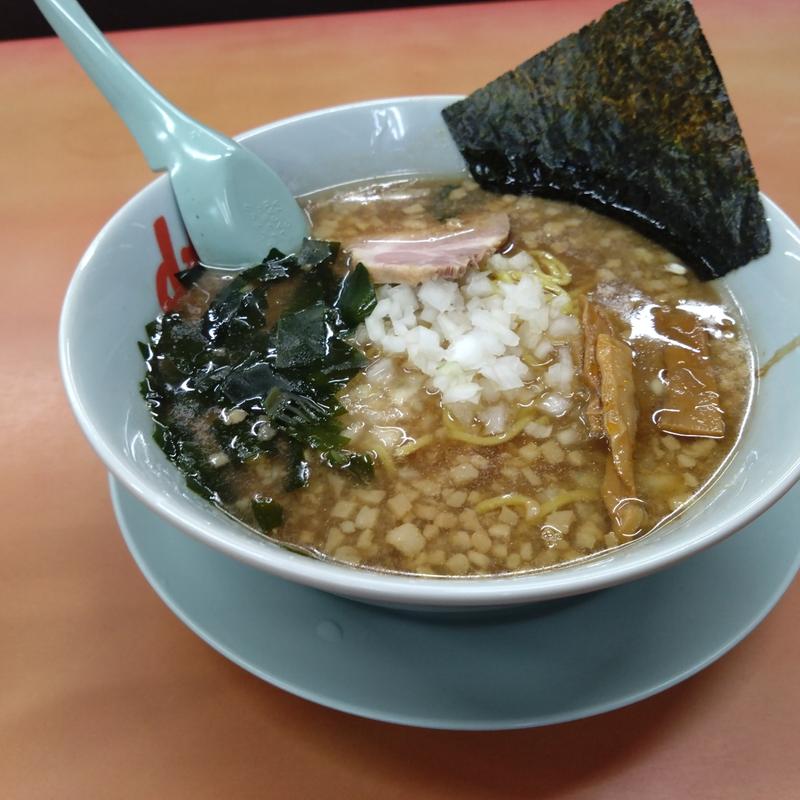 プレミアム醤油とんこつ(山岡家 ひたちなか店 （やまおかや）)