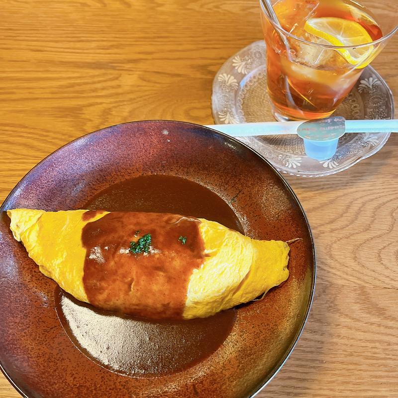 デミグラスソースのオムライス(市川屋珈琲 )