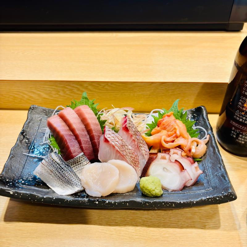 刺し盛り(錦寿司)