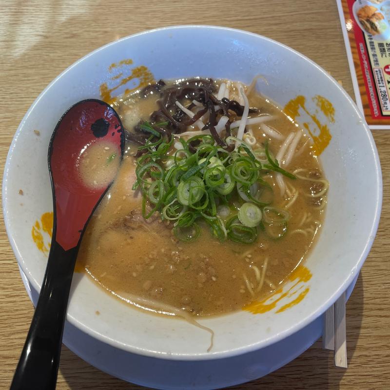 とんこつ味噌ラーメン(福福らーめん 八尾店)
