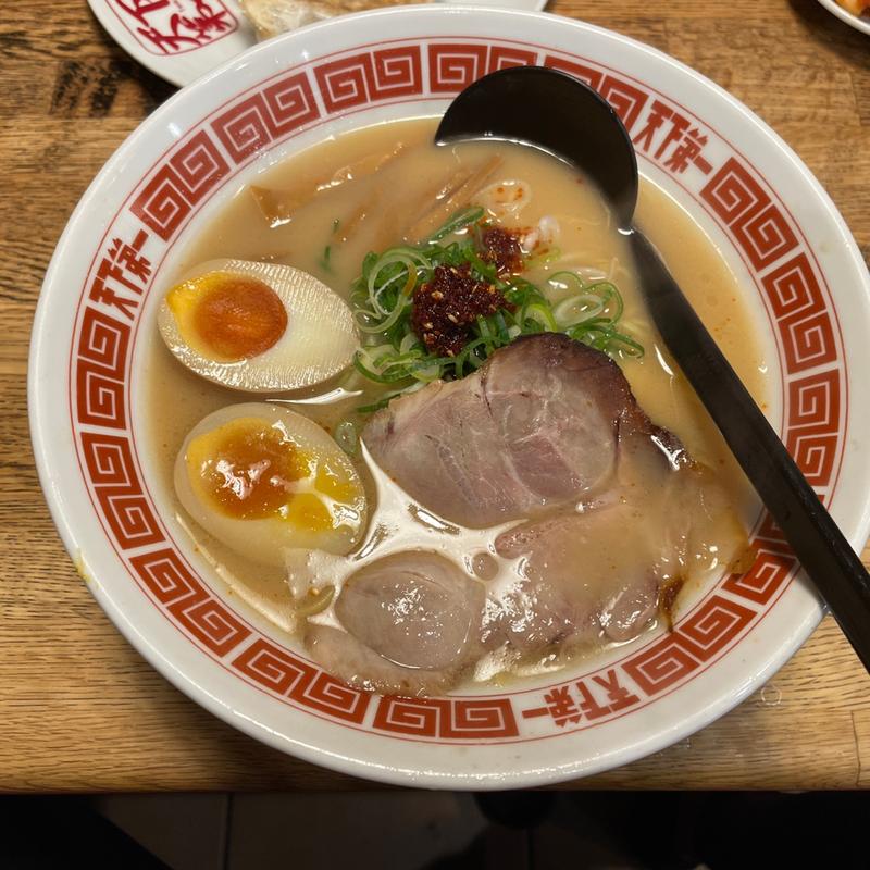 味玉ラーメン(天下第一 堺店)