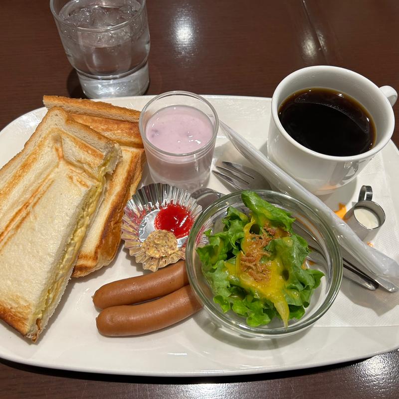 モーニングサービス　Aセット(エビアン エスパル店)