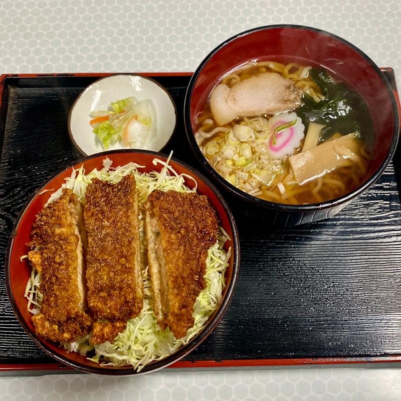 ハーフセット(若松食堂)