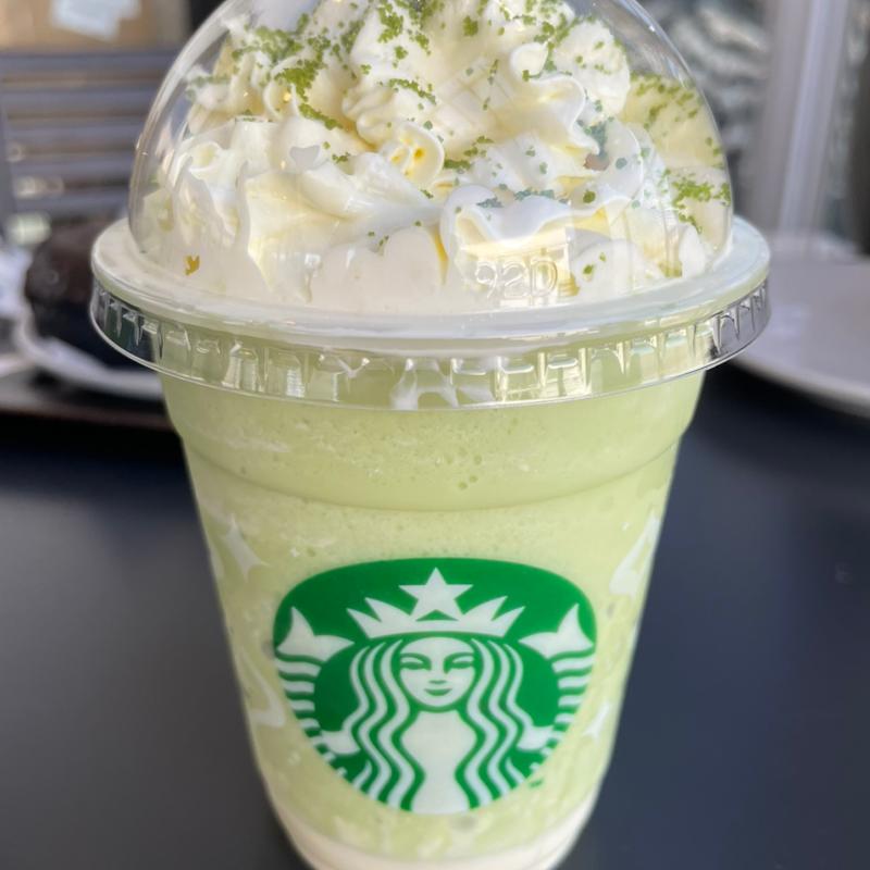 メルティホワイトピスタチオフラペチーノ(スターバックスコーヒー 越谷レイクタウン アウトレット店)