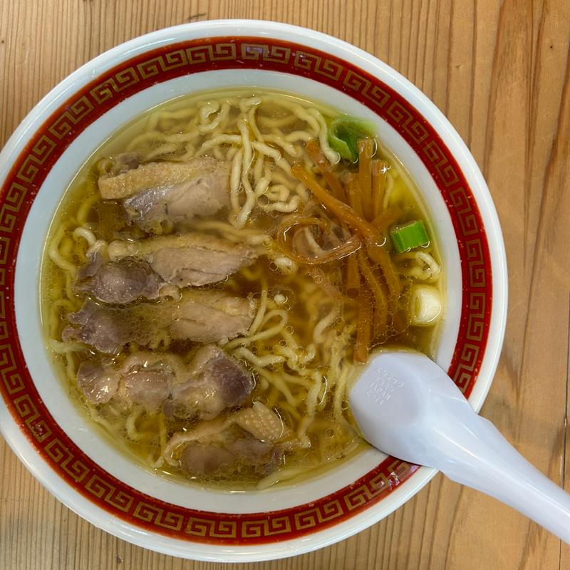 鶏チャーシュー麺(醤油)(中華そば嘉一 本店)