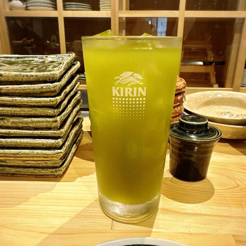 緑茶割り~抹茶使用~(味のごんどう)