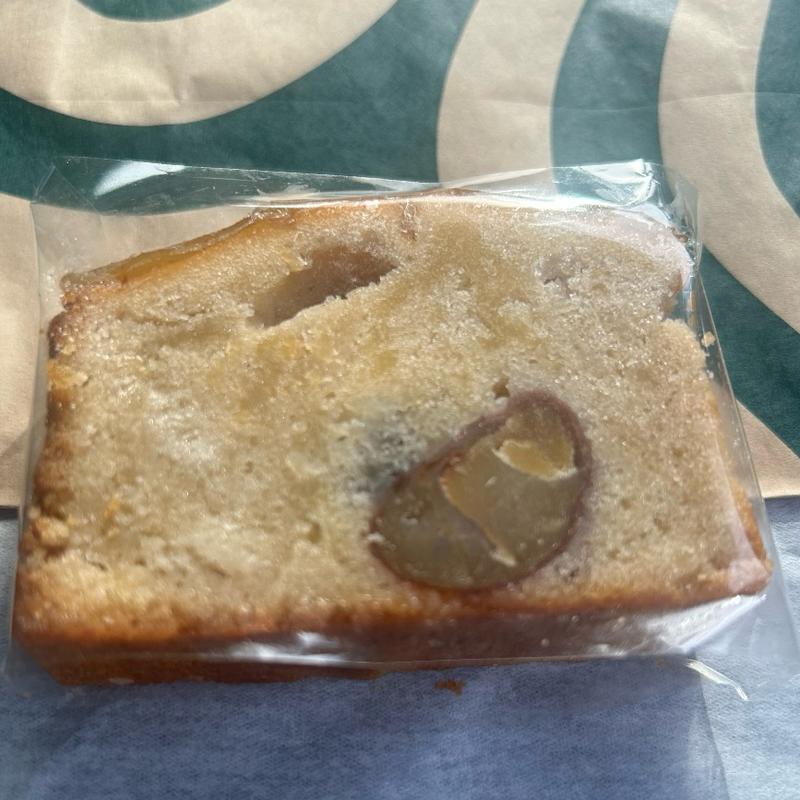 マロンパウンドケーキ(スターバックスコーヒー 高槻安満遺跡公園店)