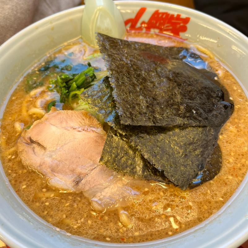 味噌ラーメン大盛り(ラーメン 山岡家 新潟新和店)