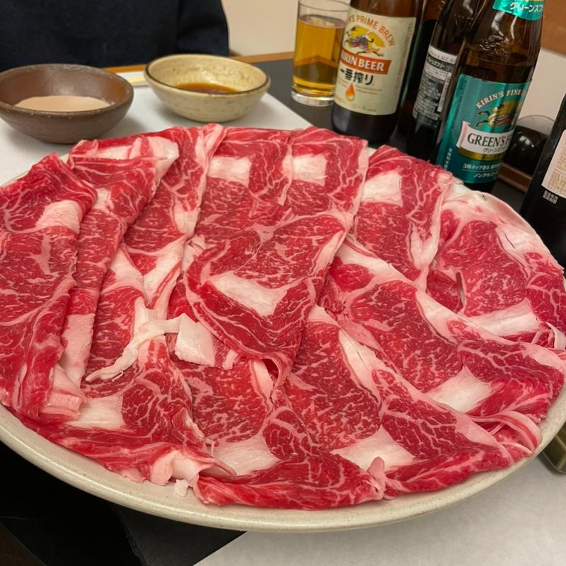 しゃぶしゃぶ（和牛霜降肉）(木曽路 鴻仏目店 （キソジ）)