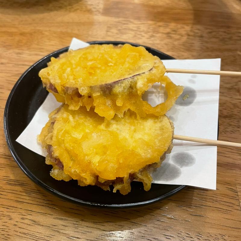 串天 さつまいも(あて寿司×天ぷら酒場 すしぱ 池下店)