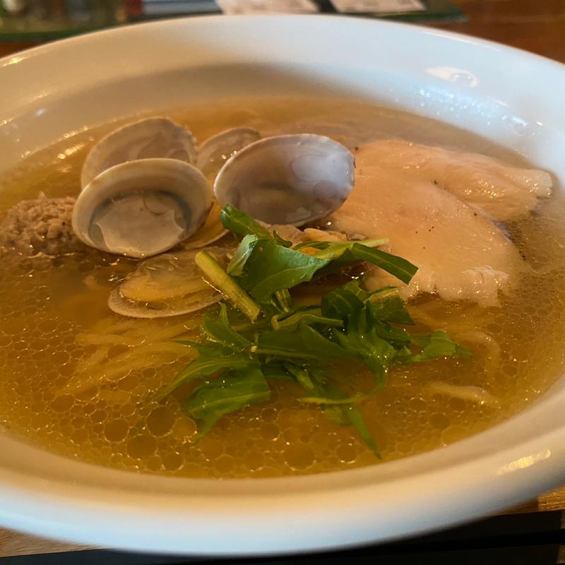貝出汁塩ラーメン(ラーメン 普通)