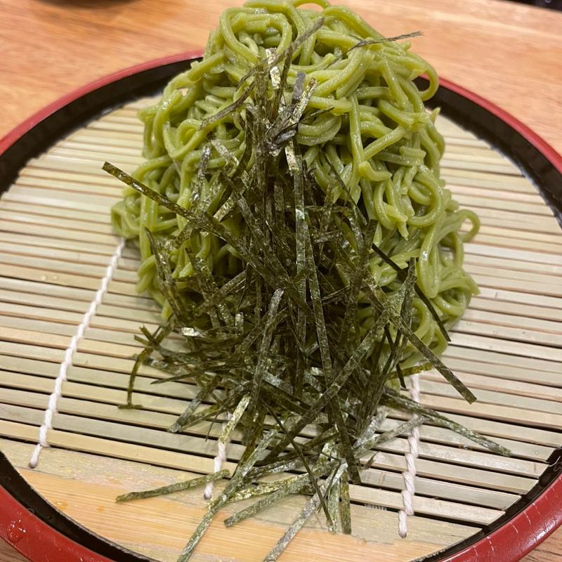 〆の茶そば(あて寿司×天ぷら酒場 すしぱ 池下店)