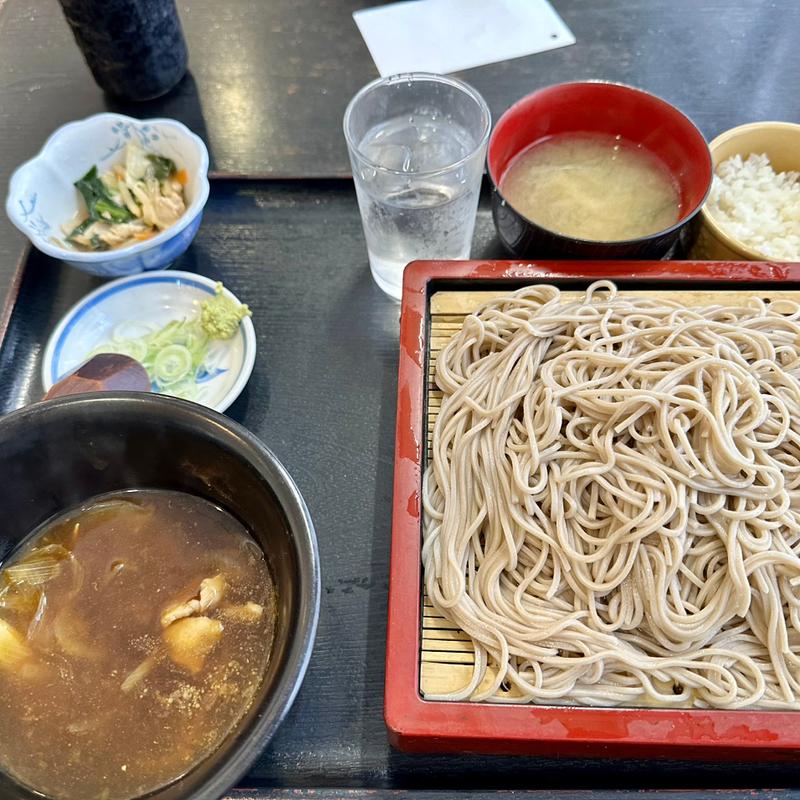 カレーせいろ(蕎麦処おんがえし)