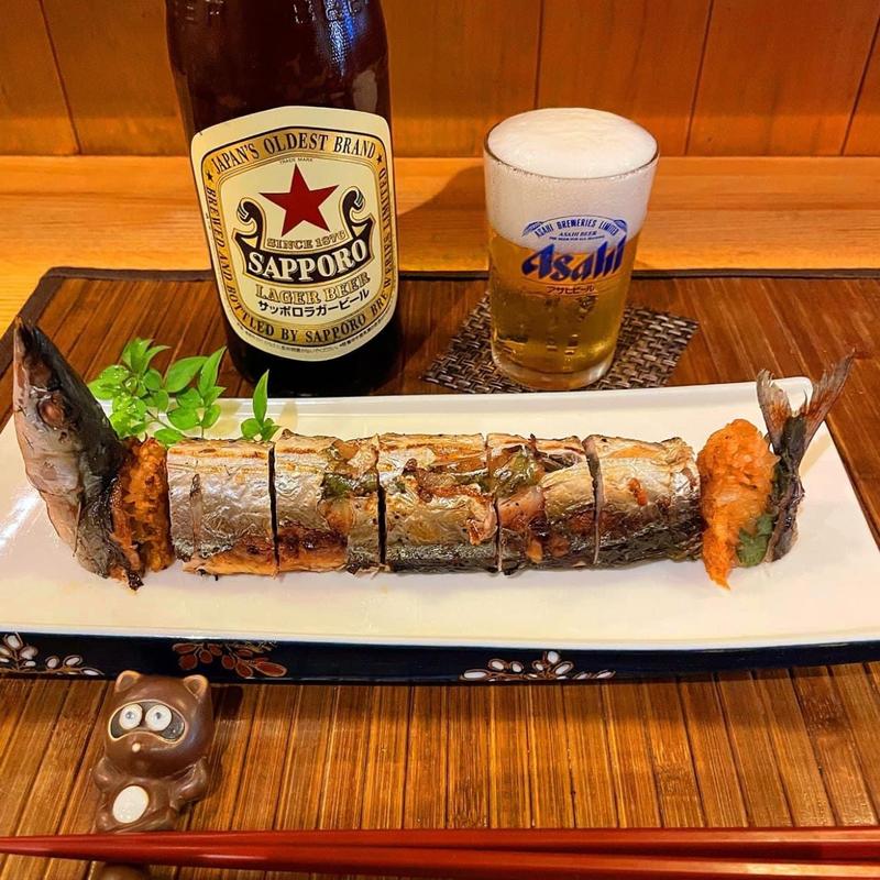 秋刀魚ご飯(居酒屋たぬき)