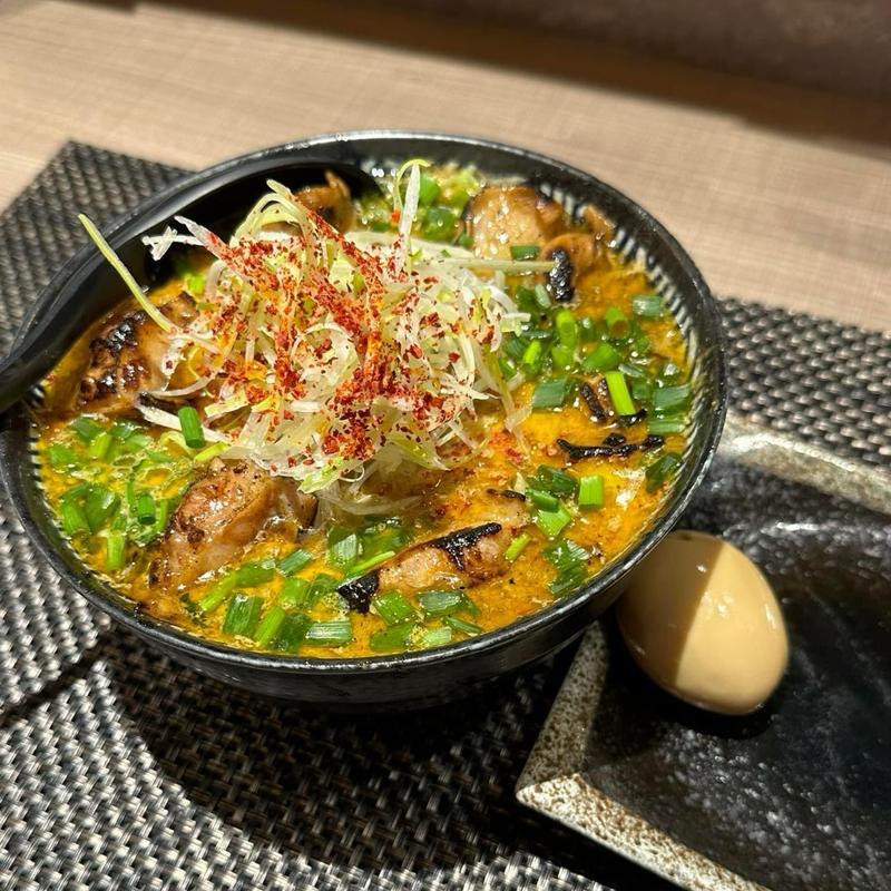 牛ホルモン味噌(麺道場YAWARA)