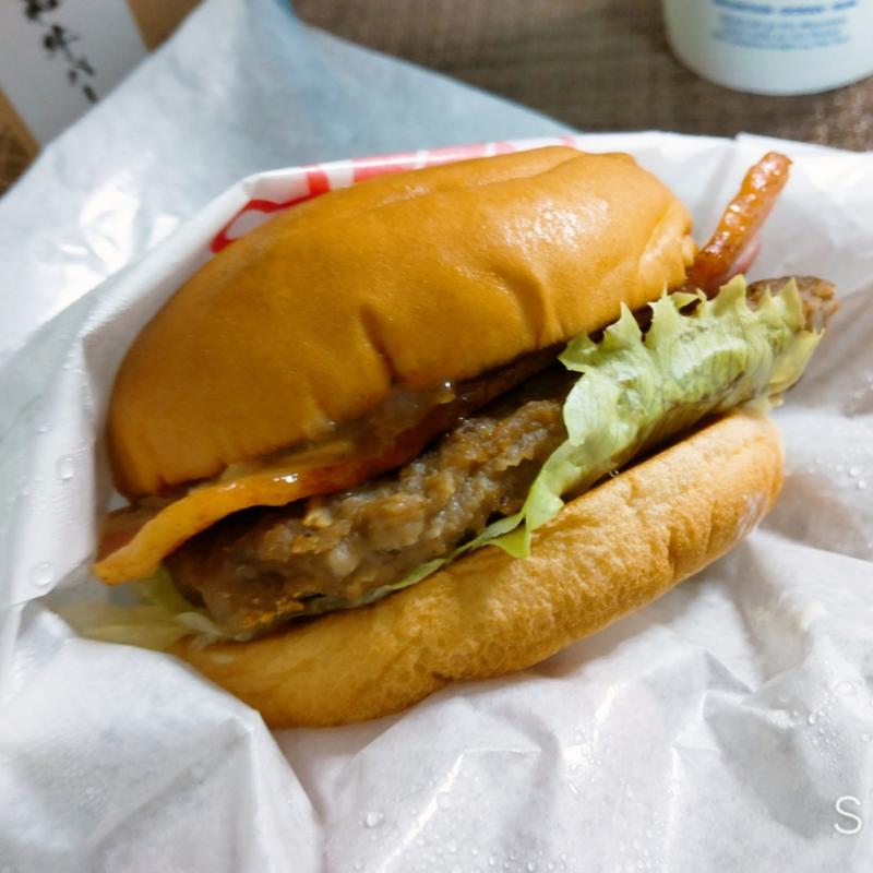一等買い黒毛和牛バーガーシャリアピンソーストリュフ風味(モスバーガー志木駅東口店)