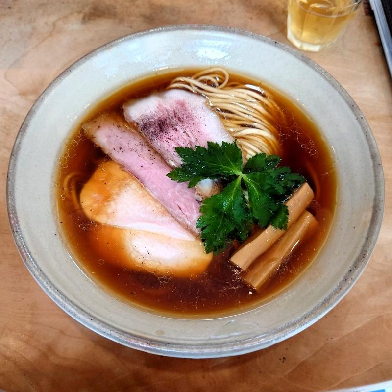 和風鶏 醤油らーめん(梅花亭 )