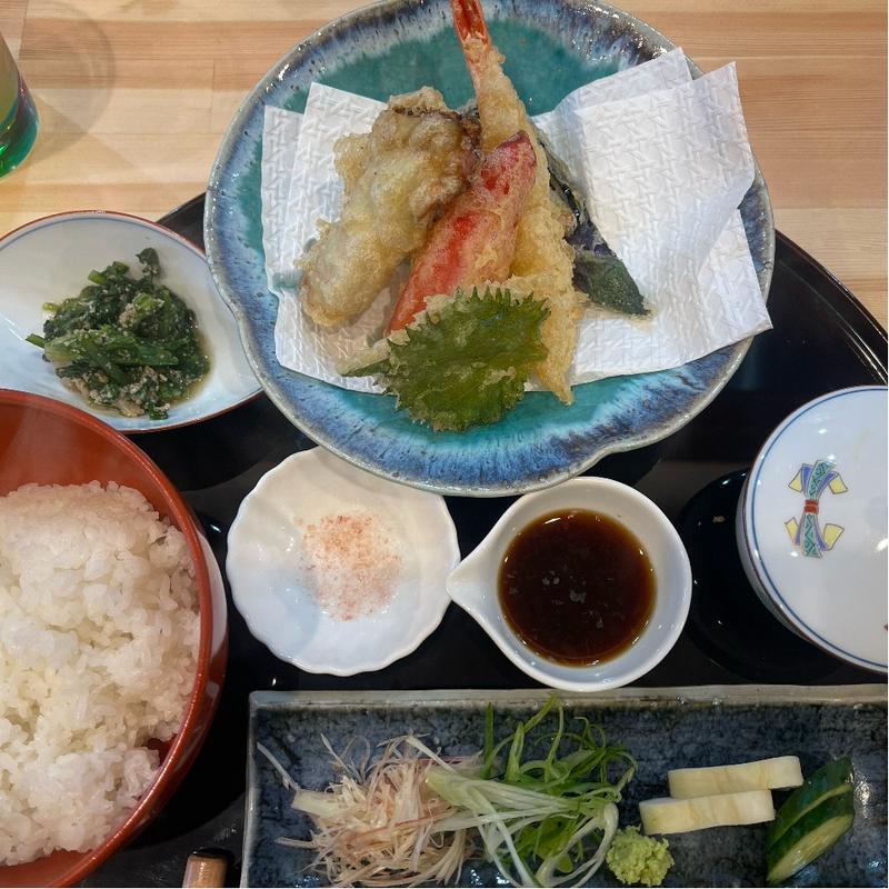 天ぷら茶漬(おりょうりやさん ゆたか)