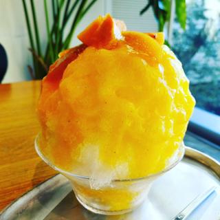 柿のかき氷(ひむろ(KAKIGORI CAFE ひむろ))