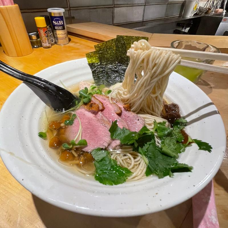 特製塩ラーメン(鴨だしらぁ麺 轟)