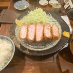 三元豚厚切りロースカツ(とんかつ 富士㐂(ふじき) 中目黒店)