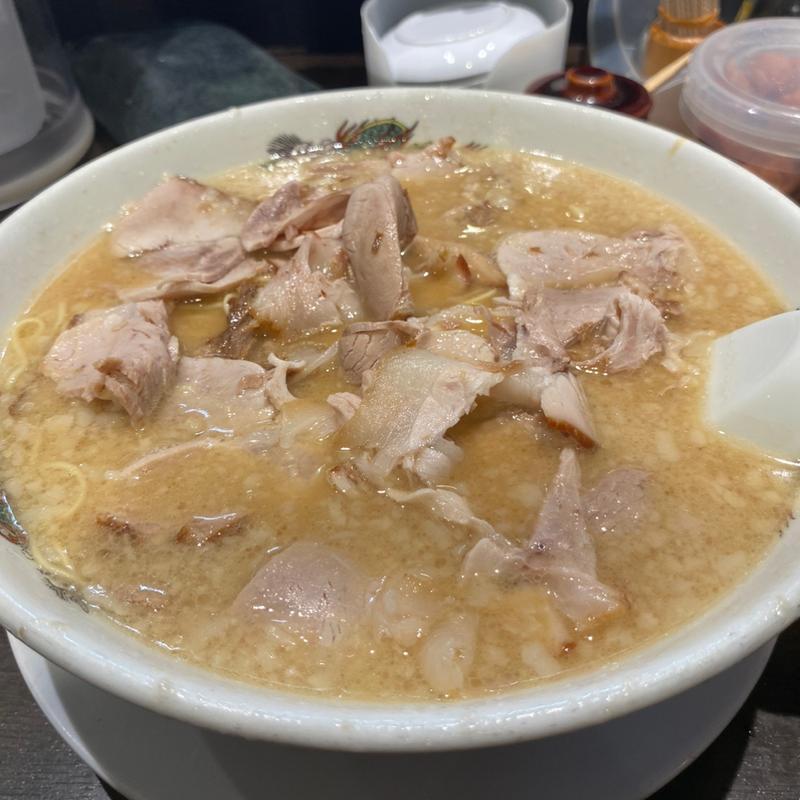 こってりラーメン(来来亭 高松円座店)