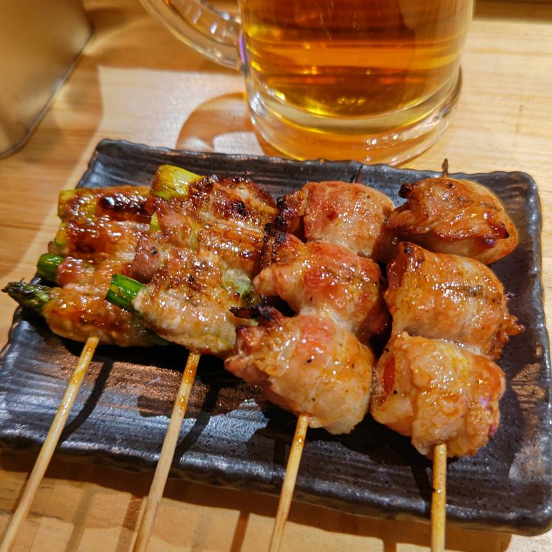 アスパラまき・トマトまき(博多小皿 煙巻)