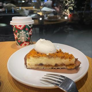 ナッツ&キャラメルチーズケーキ(スターバックスコーヒー 渋谷マークシティ店)