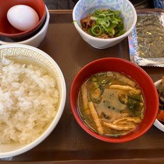 牛たま朝食(すき家 東久留米下里店  )