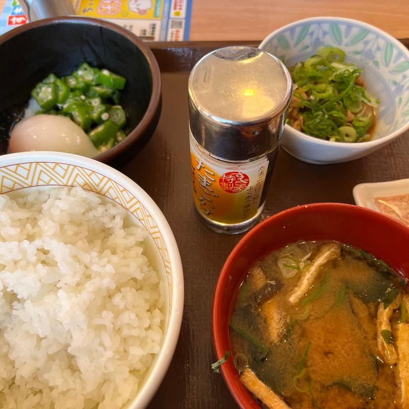 牛まぜのっけ朝食(すき家 東久留米下里店  )