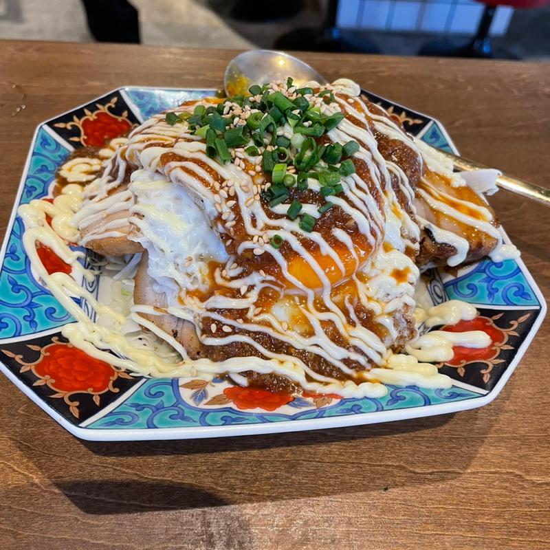 チャーシューエッグ(俺流餃子楼飯店(下北飯店))