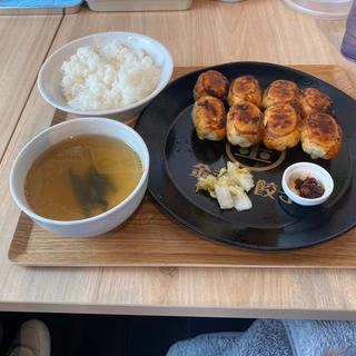 金まる餃子 ライス スープセット(備長扇屋 佐屋店)