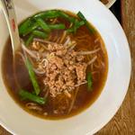 台湾ラーメン回鍋飯セット(台湾料理 四季紅 黒磯店)