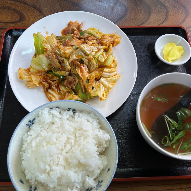 ホイコーロー定食(味一番 玉浦店 )