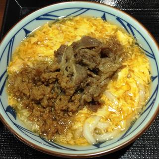 肉がさね玉子あんかけ(並)(丸亀製麺 仙台東口店 )