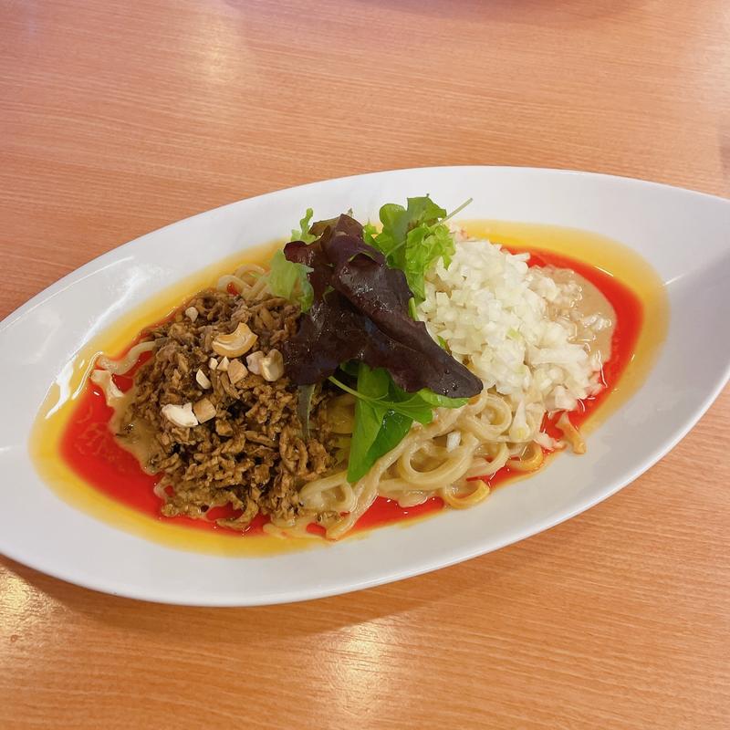 汁なし坦々麺(中華そば 呵呵 （かか）)