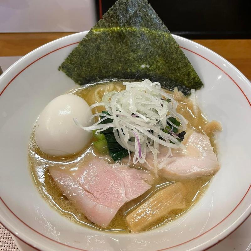 真鯛味噌そば 味玉(KUBO LABO)