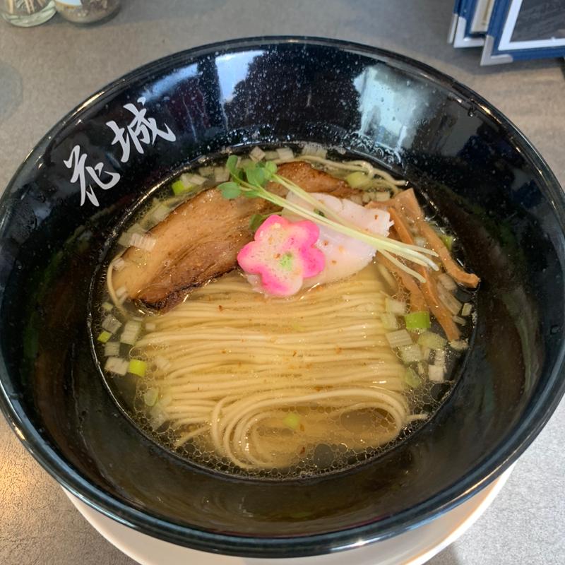 塩そば(麺屋花城)