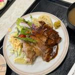 チキンソテー定食(亀屋 （亀屋食堂）)