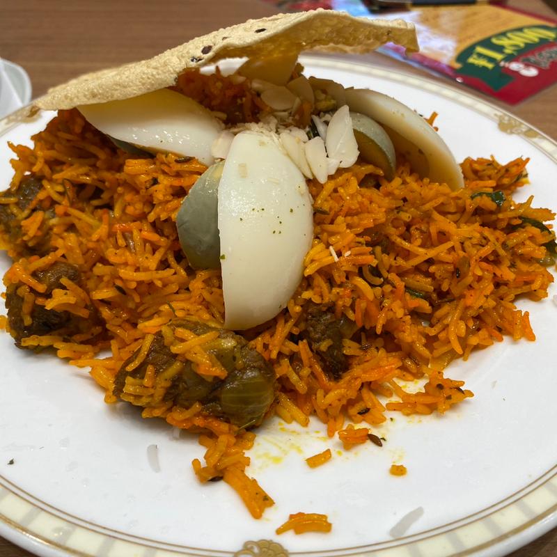 マトンビリヤニ(インド料理 BISHNU（ビスヌ） イオン伊都店)