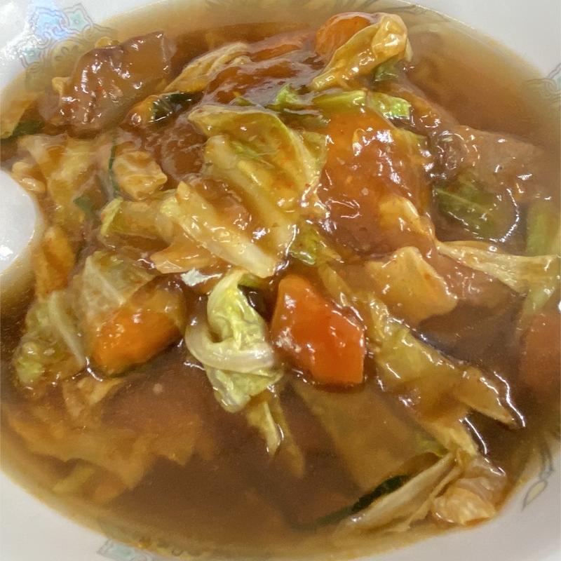 スタミナラーメンHOT 普通(スタミナラーメン 松喜吉)