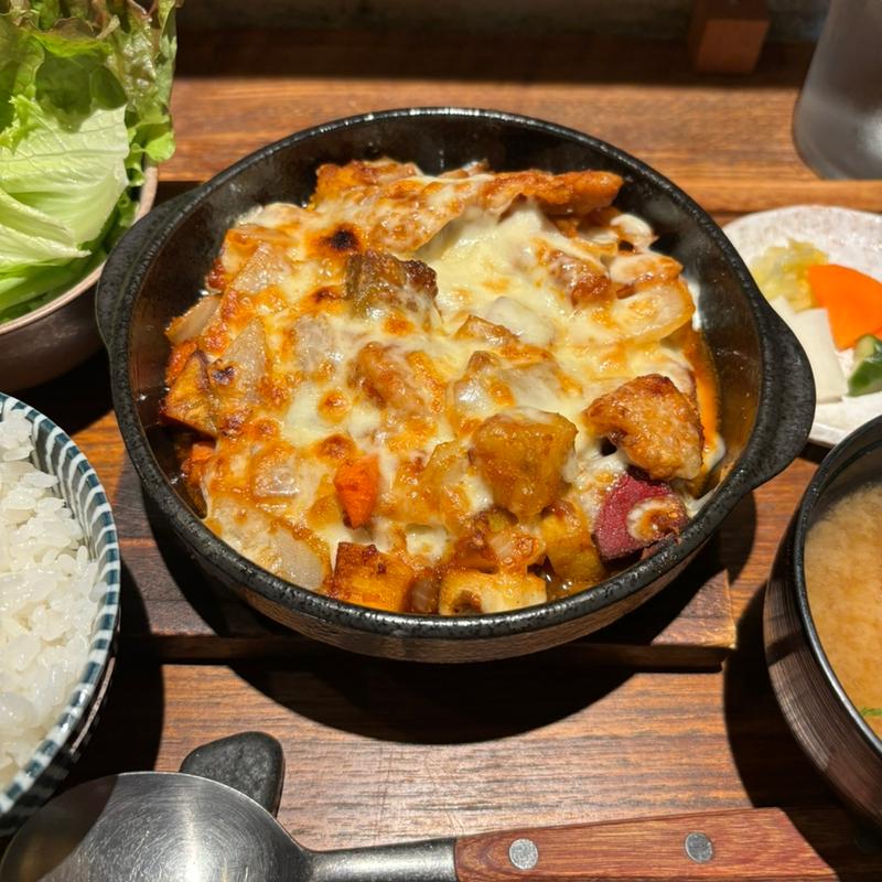 チーズタッカルビ定食(yuzuki)