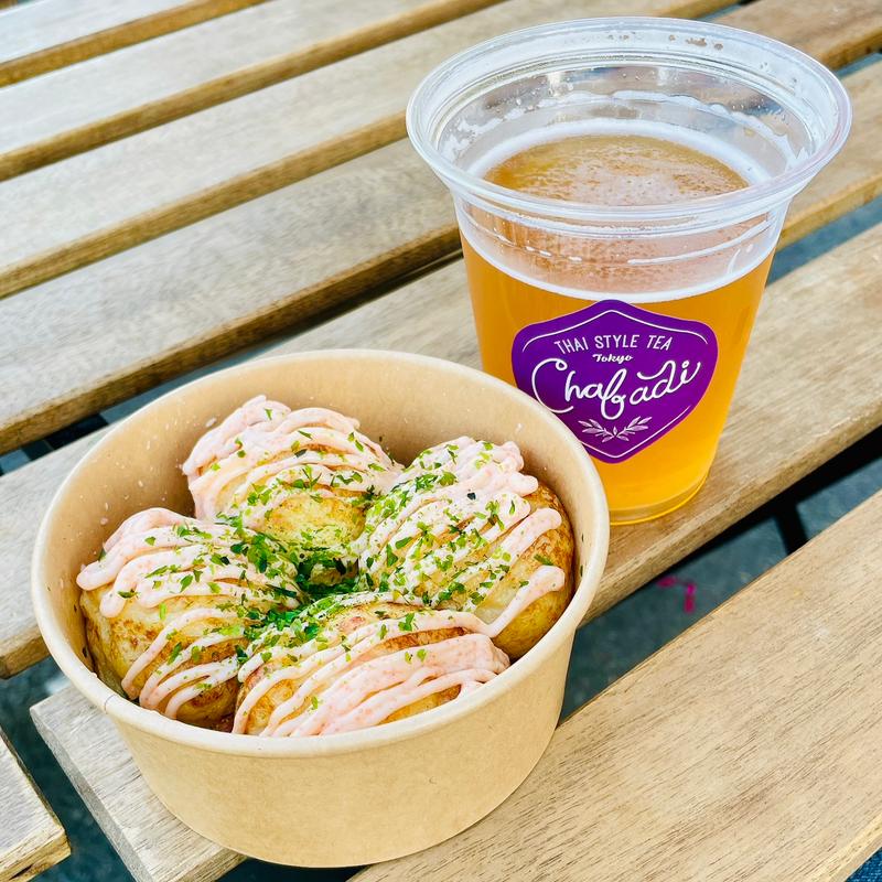 明太マヨネーズたこ焼き(Chabadi 片瀬江ノ島店)