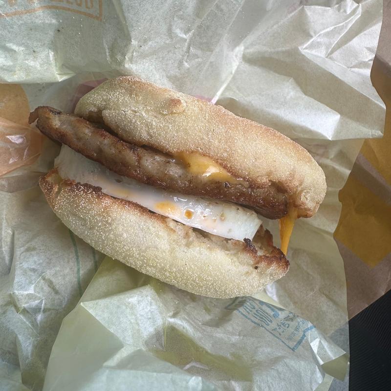 ソーセージエッグマフィン(単品)(マクドナルド 赤穂フレスポ店)