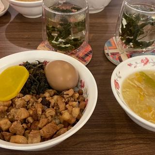 控肉飯セット(帆帆魯肉飯)
