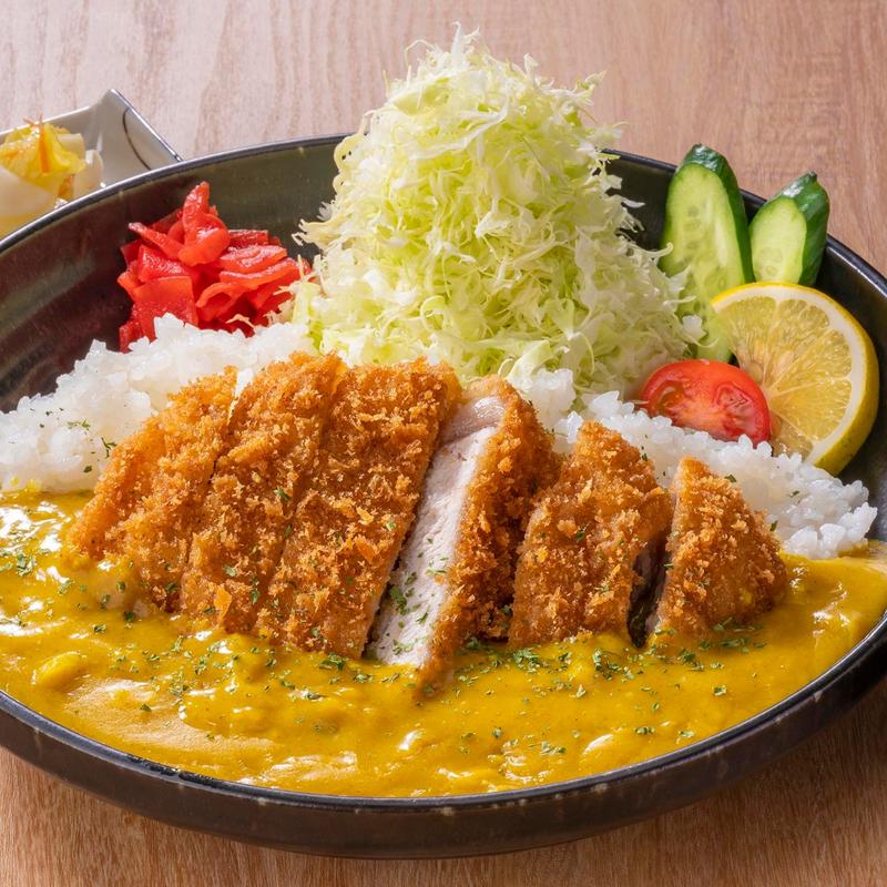 幸せの黄色いカツカレー(きちんとごはん虹)