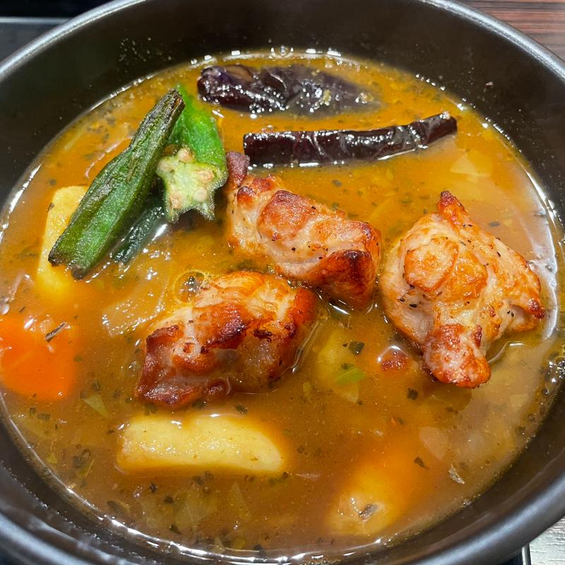 ローストチキンスープカレー(CoCo壱番屋 足立区佐野店)